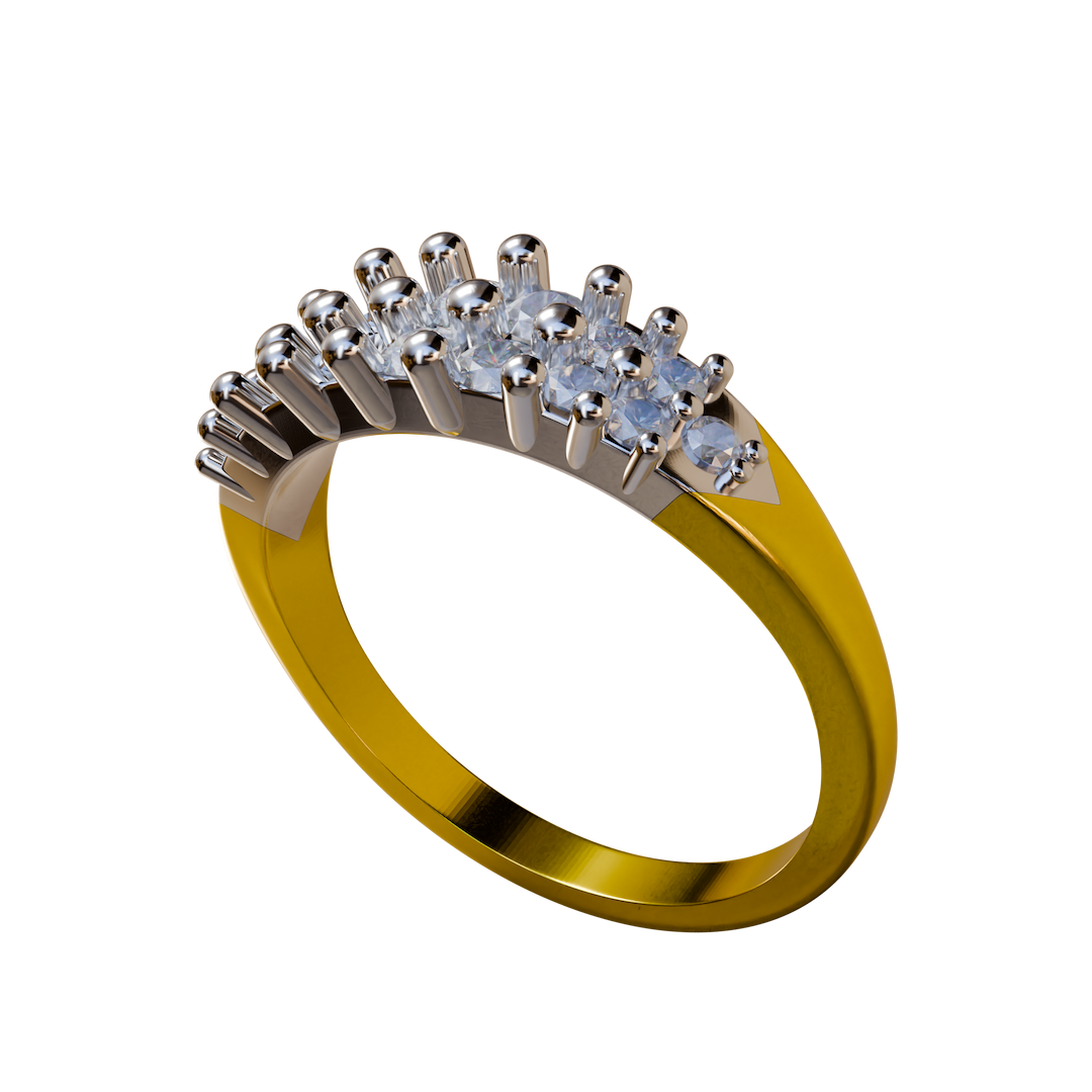 Anello due colori